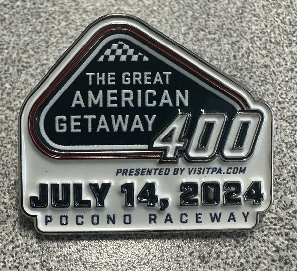 2024 The Great American Getaway 400 Event Pin