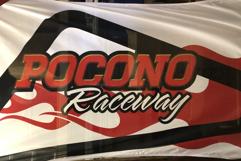 Pocono Raceway Metal Koozie/ Tumbler